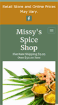Mobile Screenshot of missysspiceshop.com